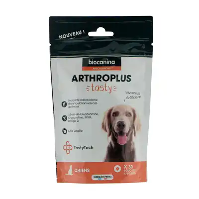 Biocanina Arthroplus Tasty Chiens Bouchées Sachet/30 à YZEURE