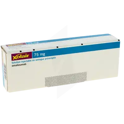 XOLAIR 75 mg S inj en seringue préremplie Ser/0,5ml+Aig