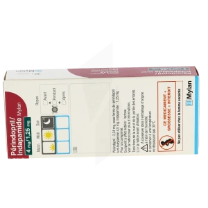 Perindopril/indapamide Viatris 4 Mg/1,25 Mg, Comprimé