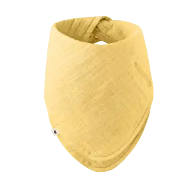 Bavoir Bandana Pale Butter