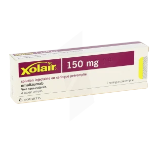 Xolair 150 Mg, Solution Injectable En Seringue Préremplie