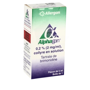 Alphagan 0,2 % (2mg/ml), Collyre En Solution