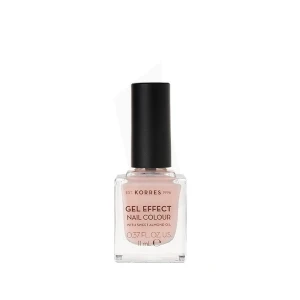 Korres Huile D'amande Douce Vernis à Ongles N°04 Peony Pink 11ml