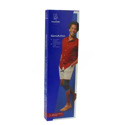 Thuasne Genuaction Genouillère Proprioceptive De Classe 3 Hauteur 23 à 25,5 Cm Taille 2 à Saint Leu La Forêt