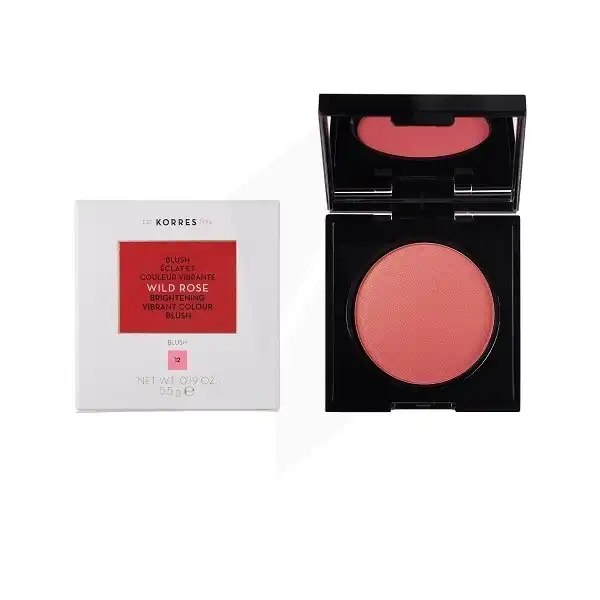 Korres Rose Sauvage Blush N°12 Golden Pink  5,5g