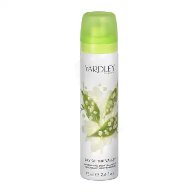 Yardley Lily Of The Valley Déodorant Spray 75 Ml à BRUGUIERES