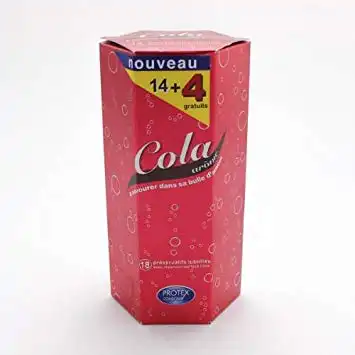 Protex Cola Préservatif avec réservoir B/18
