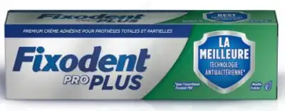 Fixodent Pro Crème Adhésive Plus Duo Protection T/40g à  JOUÉ-LÈS-TOURS