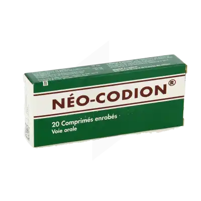 Neo-codion, Comprimé Enrobé à Bordeaux