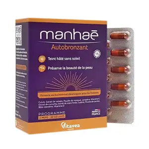 Nutrisanté Manhae Autobronzant Gélules B/60 à ROMORANTIN-LANTHENAY
