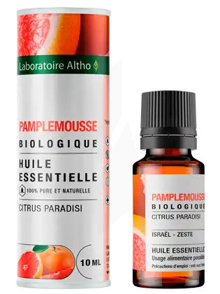 Laboratoire Altho Huile Essentielle Pamplemousse Bio 10ml