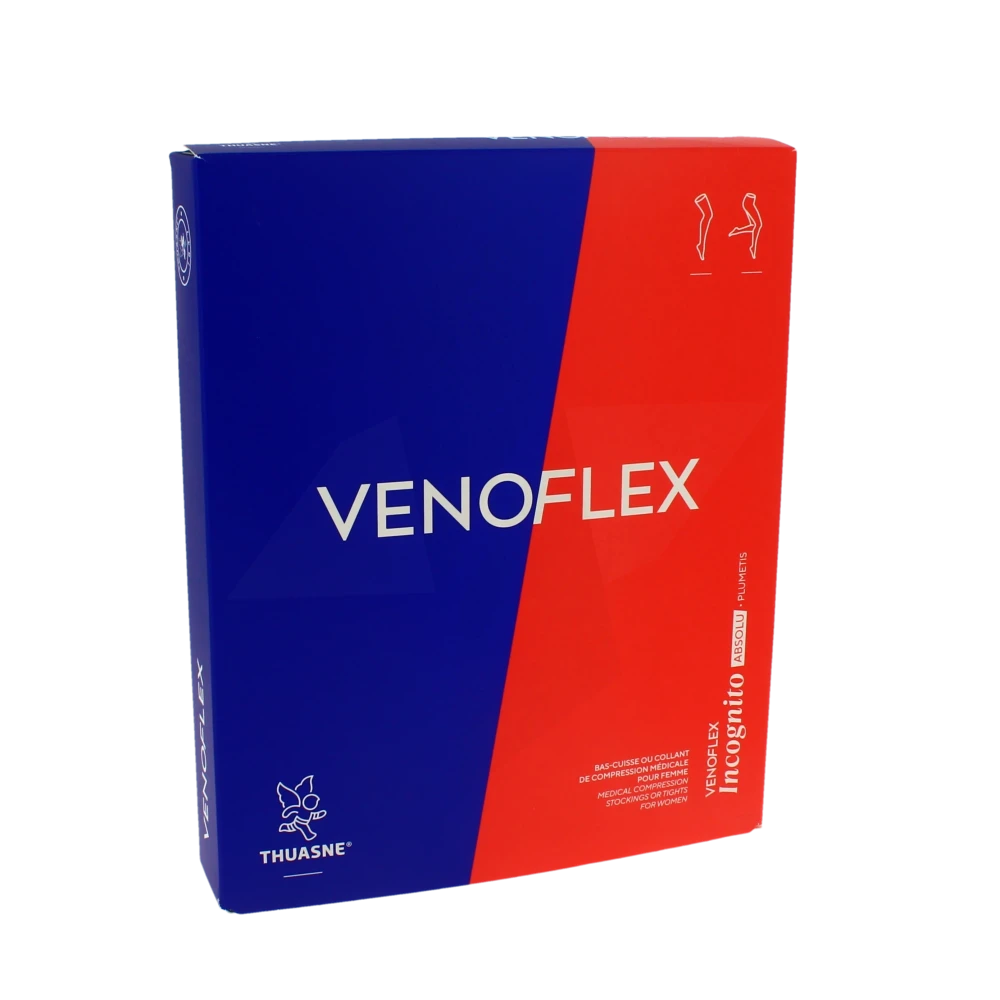 Venoflex Incognito Absolu 2 Collant Femme Plumetis Noir Taille 2n