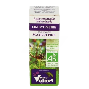 Docteur Valnet Huile Essentielle Bio, Pin Sylvestre 10 Ml