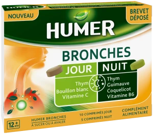 Humer Bronches Jour Nuit Cpr B/15
