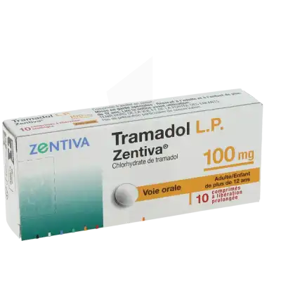 TRAMADOL ZENTIVA LP 100 mg, comprimé à libération prolongée