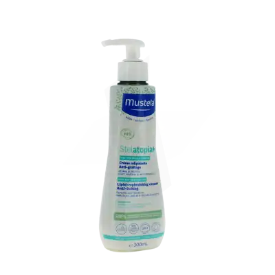 Mustela Stelatopia + Crème Relipidante Anti-grattage à L’oléodistillat De Tournesol Bio Et Au Bioécolia Bio 300 Ml à Mérignac