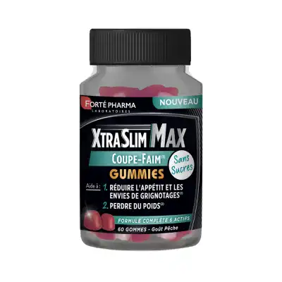 Forte Pharma Xtraslim Max Coupe-faim Gummies Pot/60 à SAINT-MEDARD-EN-JALLES