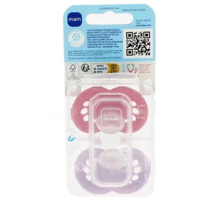 Mam Original Sucette Nuit Silicone +18mois B/2