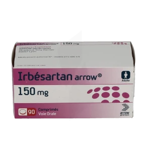 Irbesartan Arrow 150 Mg, Comprimé