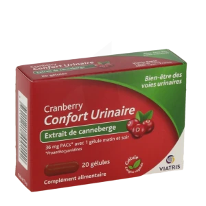 Viatris Cranberry Confort Urinaire Gél B/20