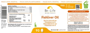 Be-life Fishliver Oil Caps B/90