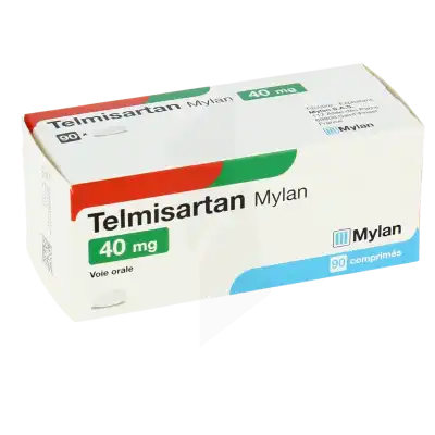 Telmisartan Viatris 40 Mg, Comprimé à La Ricamarie