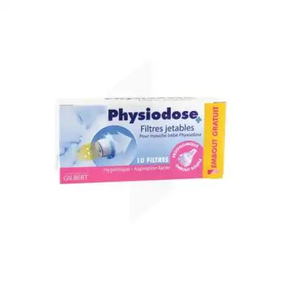 Physiodose Filtre + embout B/10+1