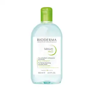 Acheter SEBIUM H2O Solution micellaire sans savon nettoyante peau grasse Fl/500ml à Lherm