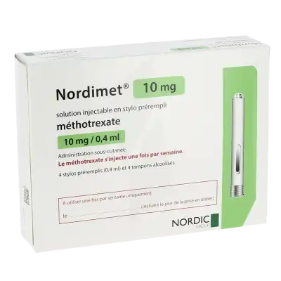 Nordimet 10 Mg, Solution Injectable En Stylo Prérempli à Saint-Médard-en-Jalles