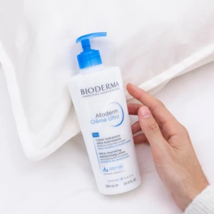 Bioderma Atoderm Crème Ultra Nourissante Hydratante Peau Sèches 2x500ml