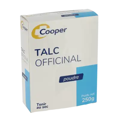 Cooper Talc Officinal Poudre B/250g à Angers