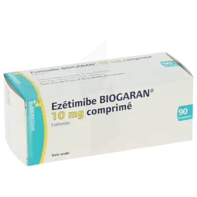 Ezetimibe Biogaran 10 Mg, Comprimé à Nice