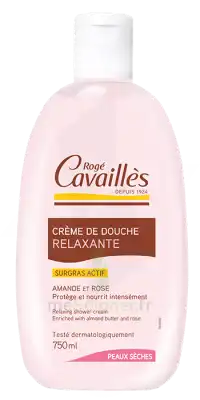 Rogé Cavaillès Crème De Douche Beurre D'amande Et Rose 2fl/500ml à HEROUVILLE ST CLAIR