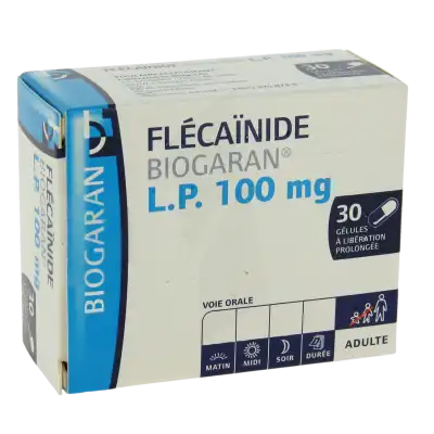 Flecainide Biogaran Lp 100 Mg, Gélule à Libération Prolongée à Hagetmau