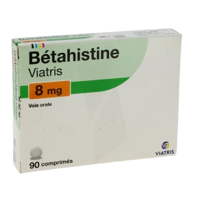 Betahistine Viatris 8 Mg, Comprimé