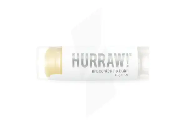 Hurraw! Baume à Lèvres Sans Parfum Stick/4,3g