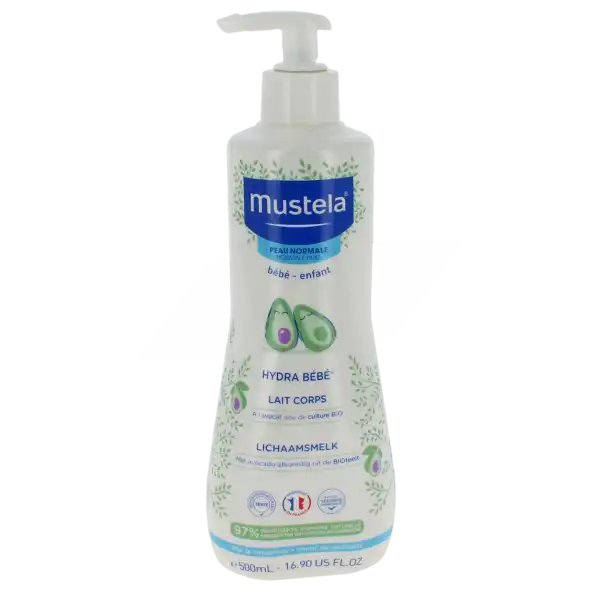 Mustela Bebe Enfant Lait Hydra Bébé Corps Fl Pompe/500ml