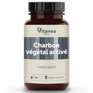 Vitavea Les Essentiels Charbon Gélules Pot/50
