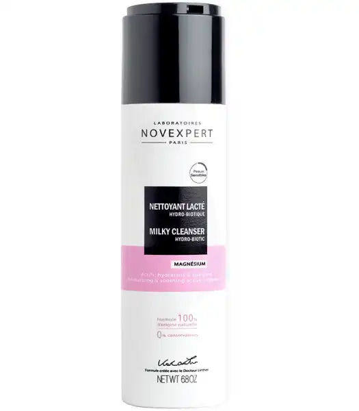 Novexpert Gamme Magnésium Nettoyant Lacté Hydro-biotique 200ml