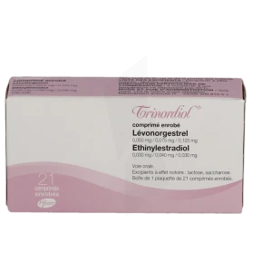 Trinordiol, Comprimé Enrobé