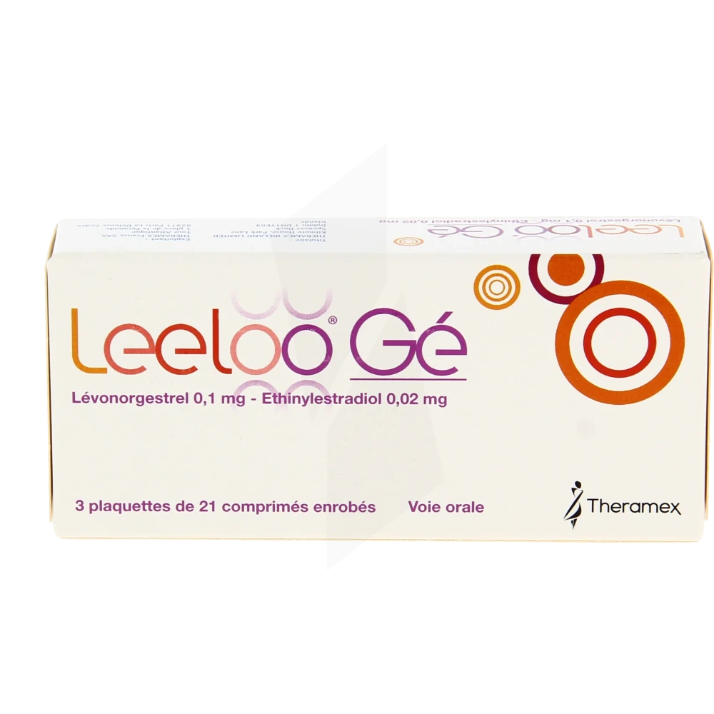 Pharmacie De Lherm - Médicament Leeloo 0,1 Mg/0,02 Mg, Comprimé ...
