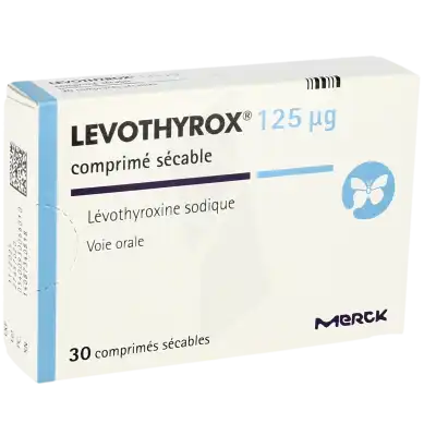 Levothyrox 125 Microgrammes, Comprimé Sécable à Abbeville