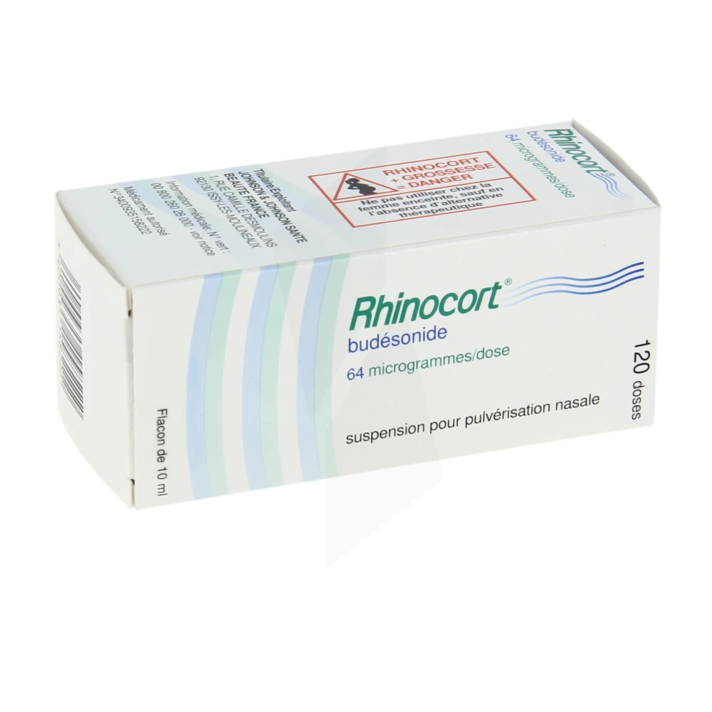 Rhinocort 64 Microgrammes/dose, Suspension Pour Pulvérisation Nasale