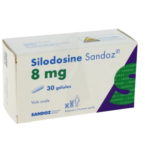 Silodosine Sandoz 8 Mg, Gélule