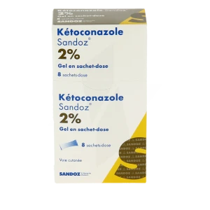 Ketoconazole Sandoz 2 %, Gel En Sachet-dose