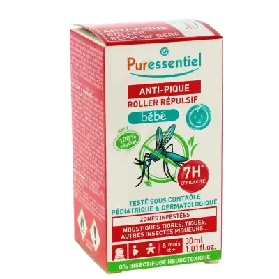 Puressentiel Anti-pique Répulsif Bébé Roller/30ml à VANS (LES)
