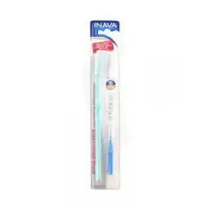 Inava Brosse Dents Chirurgicale 15/100 B/1+1 Bleue Offerte à CANALS