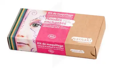 Kit de maquillage 8 couleurs Mondes enchantés BIO