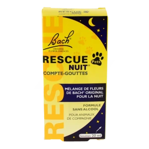 Rescue Pets Nuit Elixir Floral Fl Cpte-gttes/20ml