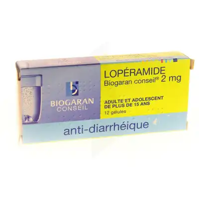 Loperamide Biogaran Conseil 2 Mg, Gélule à LA-RIVIERE-DE-CORPS